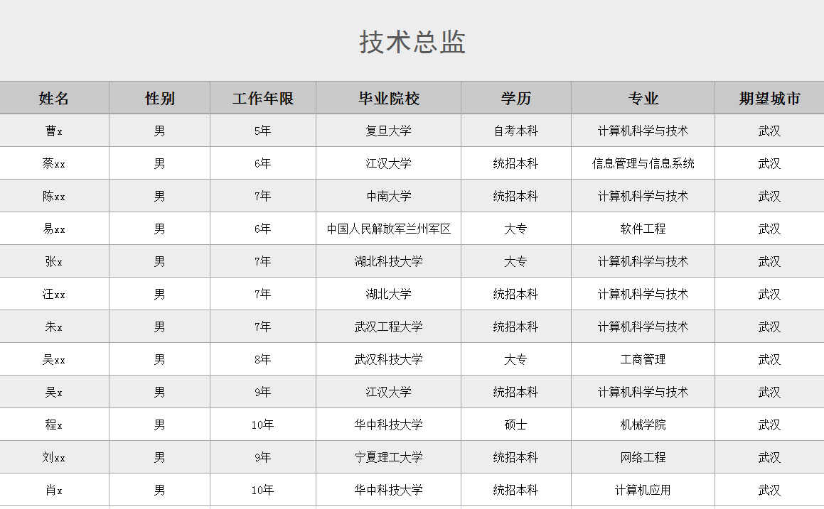 技术总监